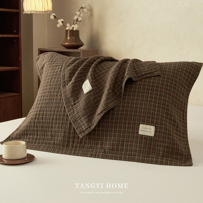 Set navlaka za jastuk (dva komada) – retro stil, 100% pamuk, prozračan, anti-klizno, mogućnost prilagodbe, marka Autumn Thoughts