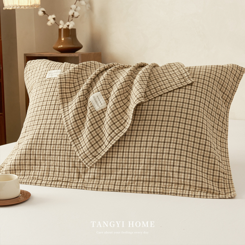 Set navlaka za jastuk (dva komada) – retro stil, 100% pamuk, prozračan, anti-klizno, mogućnost prilagodbe, marka Autumn Thoughts