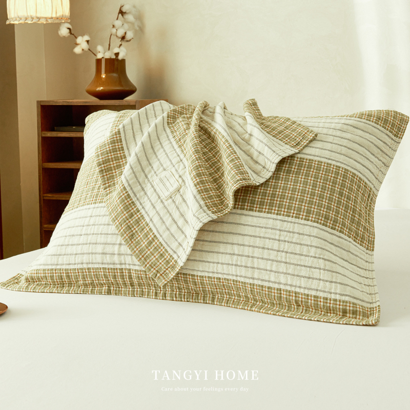 Set navlaka za jastuk (dva komada) – retro stil, 100% pamuk, prozračan, anti-klizno, mogućnost prilagodbe, marka Autumn Thoughts