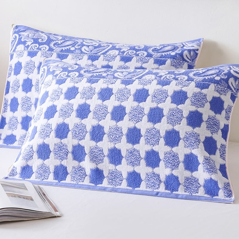 Jastučnica – Stari Šangajski stil, čisti pamuk, tiskanje i bojanje