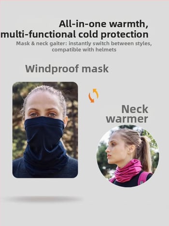 Merino vilnas kakla lakats unisex, āra aktivitātes, pārgājieni un alpīnisms, pret vēju