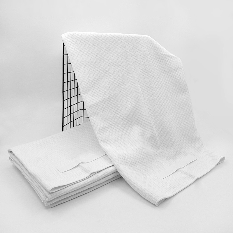 AoQi kapa za kosu od mikrovlakana s wafl uzorkom, apsorbirajuća tuš kapa za odrasle, >200 g, prilagođena pređa, vez/šivanje/otisk