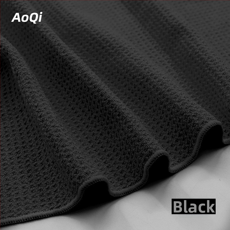 AoQi kapa za kosu od mikrovlakana s wafl uzorkom, apsorbirajuća tuš kapa za odrasle, >200 g, prilagođena pređa, vez/šivanje/otisk