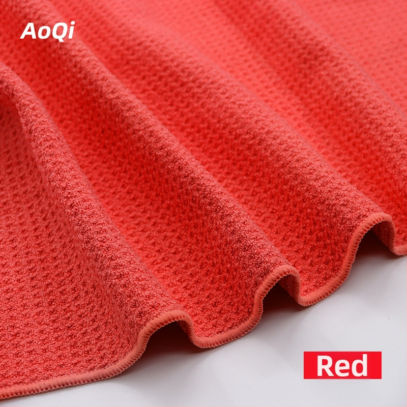 AoQi kapa za kosu od mikrovlakana s wafl uzorkom, apsorbirajuća tuš kapa za odrasle, >200 g, prilagođena pređa, vez/šivanje/otisk