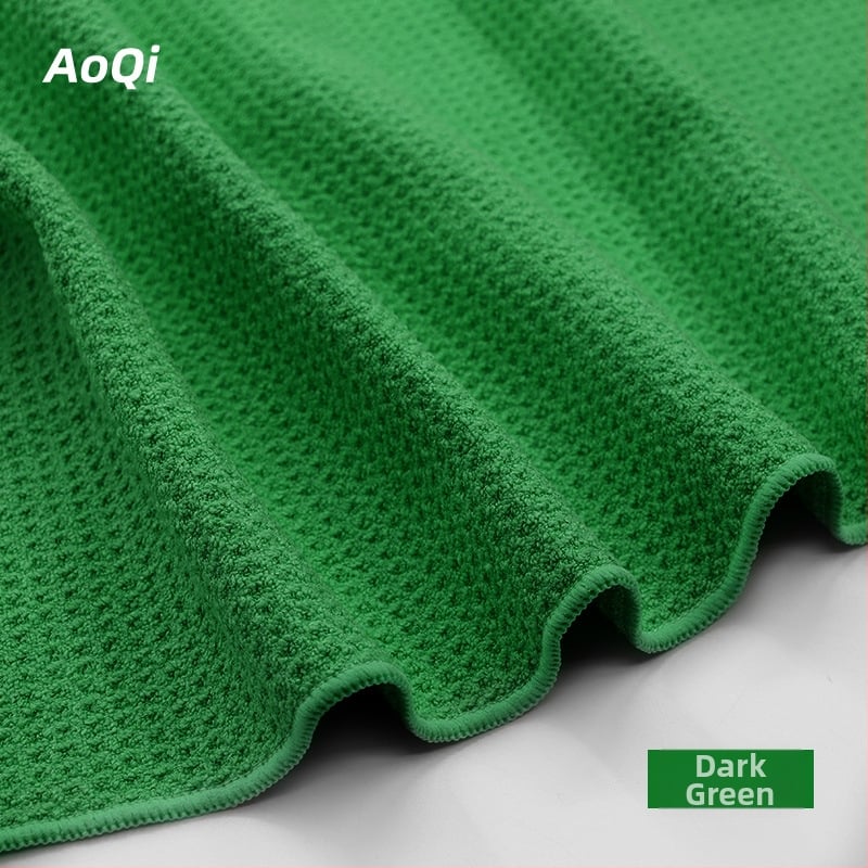 AoQi kapa za kosu od mikrovlakana s wafl uzorkom, apsorbirajuća tuš kapa za odrasle, >200 g, prilagođena pređa, vez/šivanje/otisk