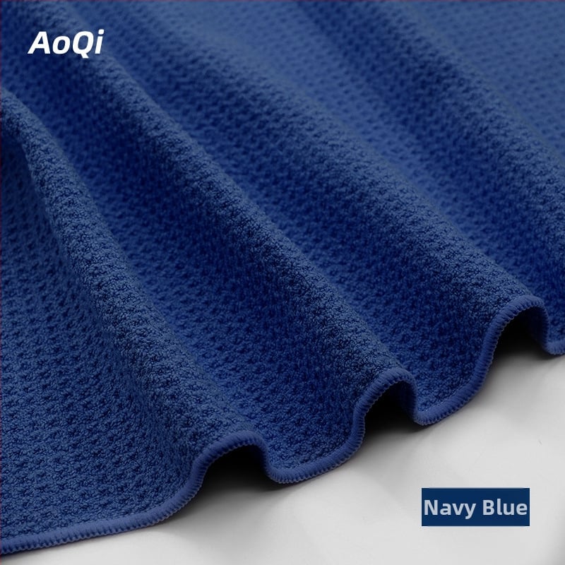 AoQi kapa za kosu od mikrovlakana s wafl uzorkom, apsorbirajuća tuš kapa za odrasle, >200 g, prilagođena pređa, vez/šivanje/otisk