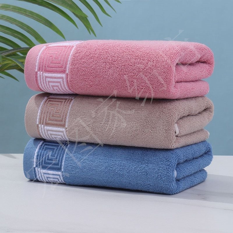 Kupaonski ručnik od pamuka, Jacquard tkanina, pređa 100d, kućna upotreba