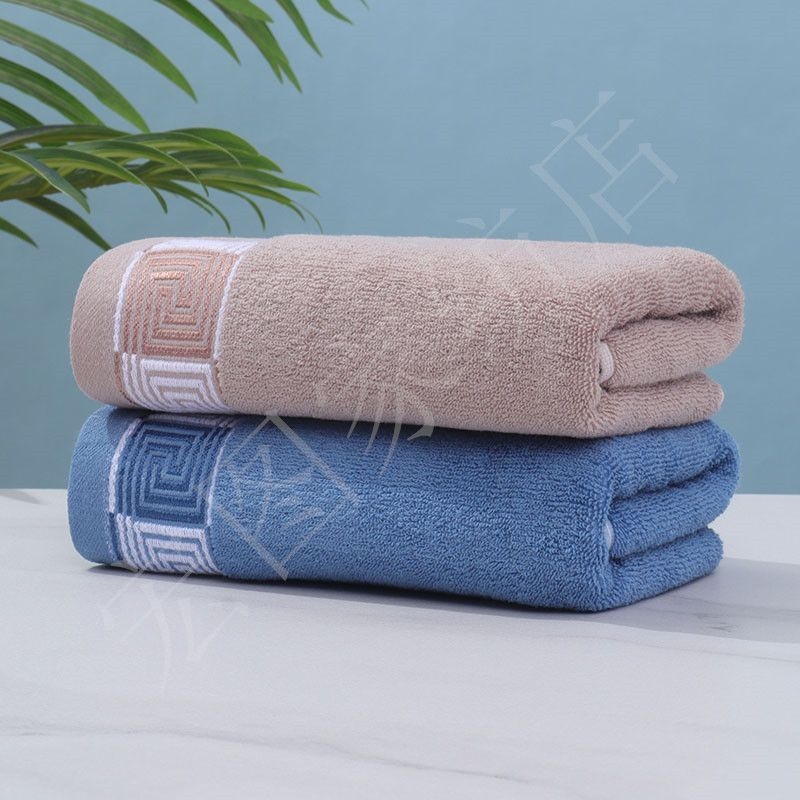 Kupaonski ručnik od pamuka, Jacquard tkanina, pređa 100d, kućna upotreba