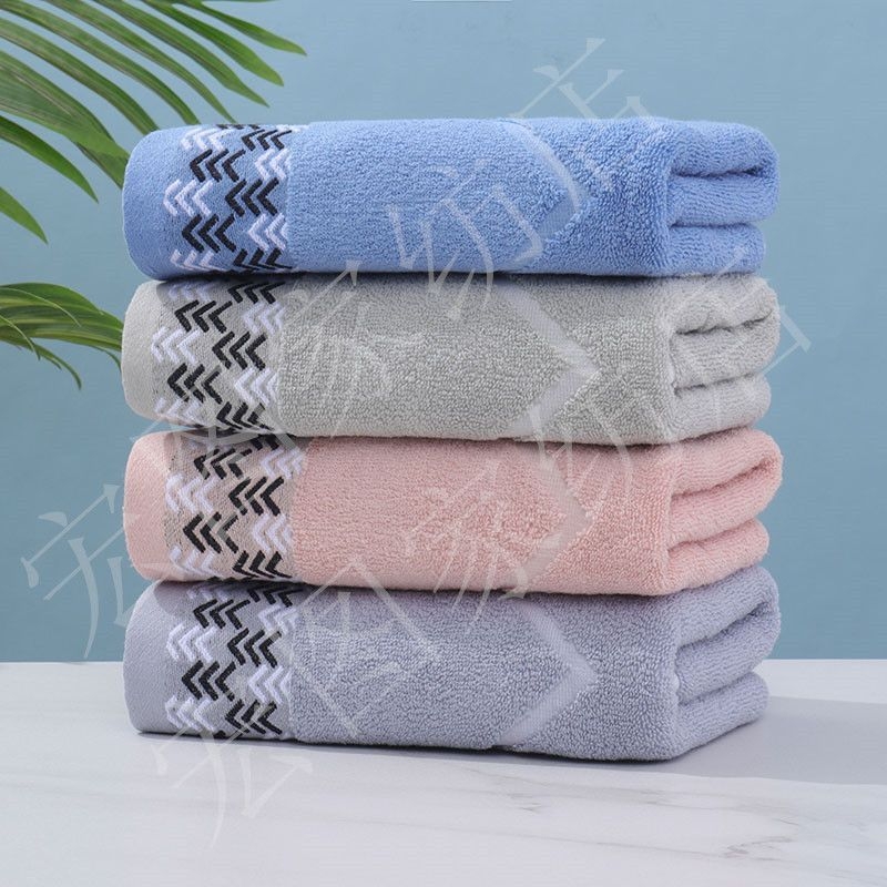 Kupaonski ručnik od pamuka, Jacquard tkanina, pređa 100d, kućna upotreba