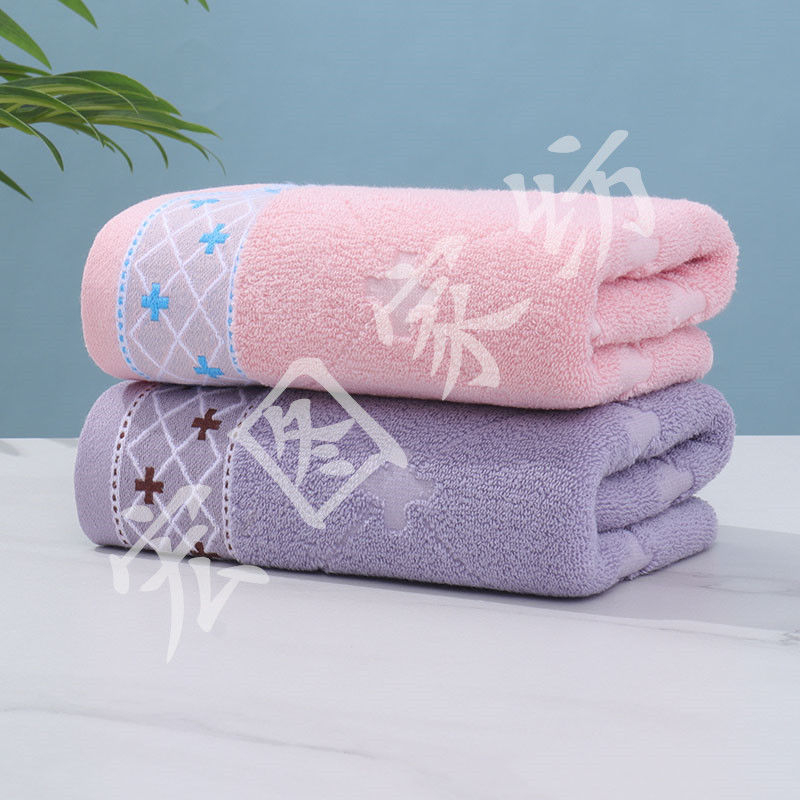 Kupaonski ručnik od pamuka, Jacquard tkanina, pređa 100d, kućna upotreba