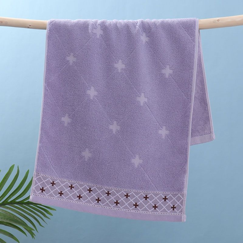 Kupaonski ručnik od pamuka, Jacquard tkanina, pređa 100d, kućna upotreba