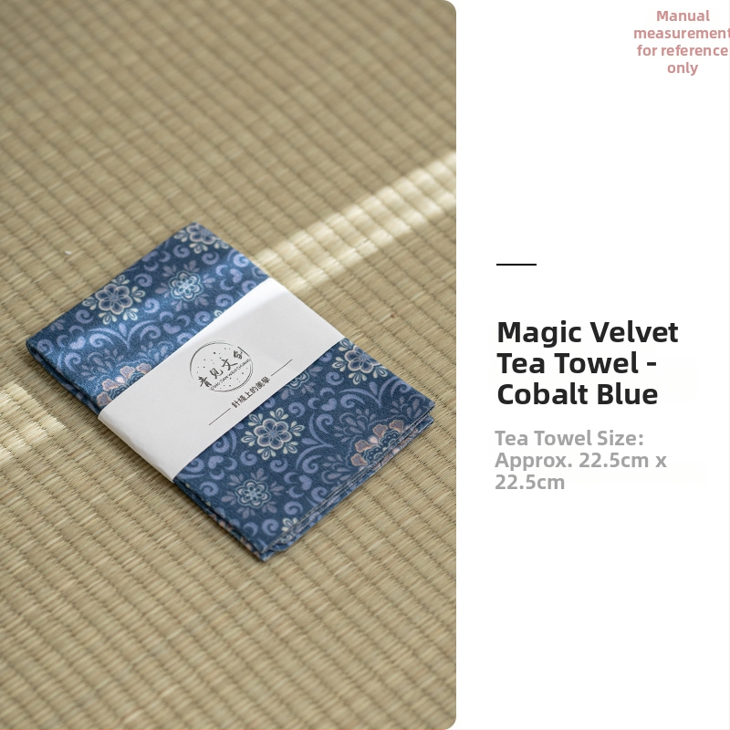 Aksesoar za ceremoniju čaja — platnena krpa za čaj s logom, porijeklo Dehua, stil novog kineskog stila