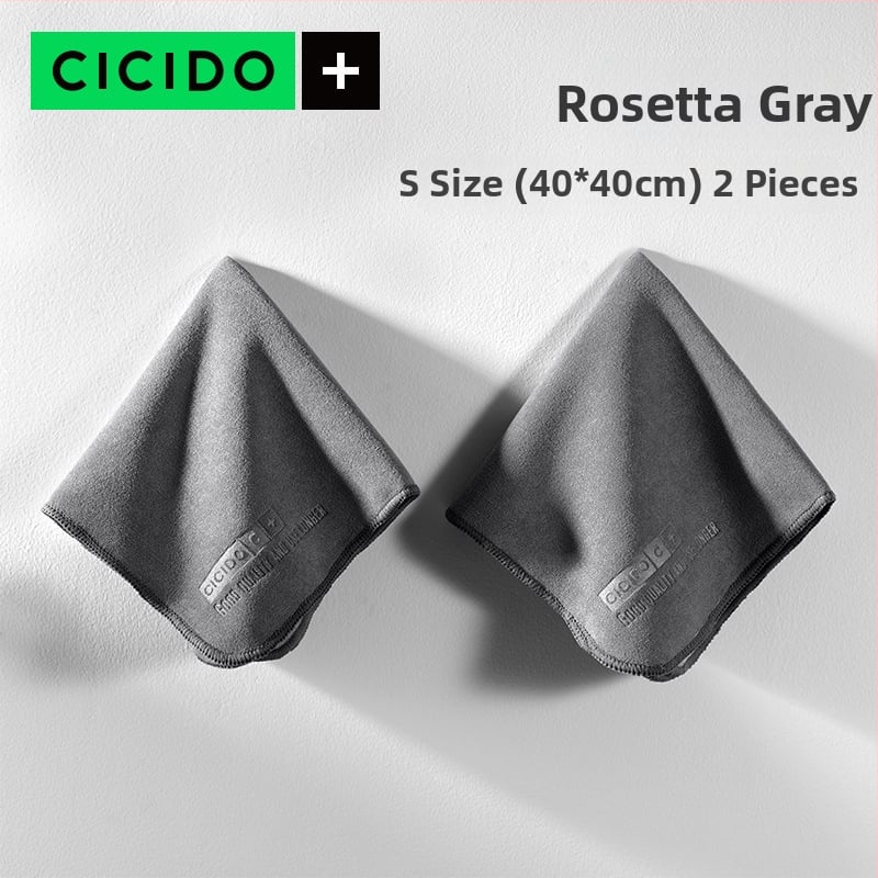 CICIDO/Xiduo superfīna šķiedras auto mazgāšanas dvielis, auto tīrīšanas lupatiņa, pielāgota apstrāde