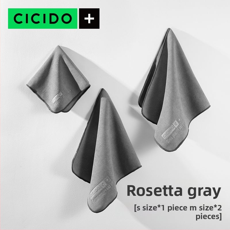 CICIDO/Xiduo superfīna šķiedras auto mazgāšanas dvielis, auto tīrīšanas lupatiņa, pielāgota apstrāde