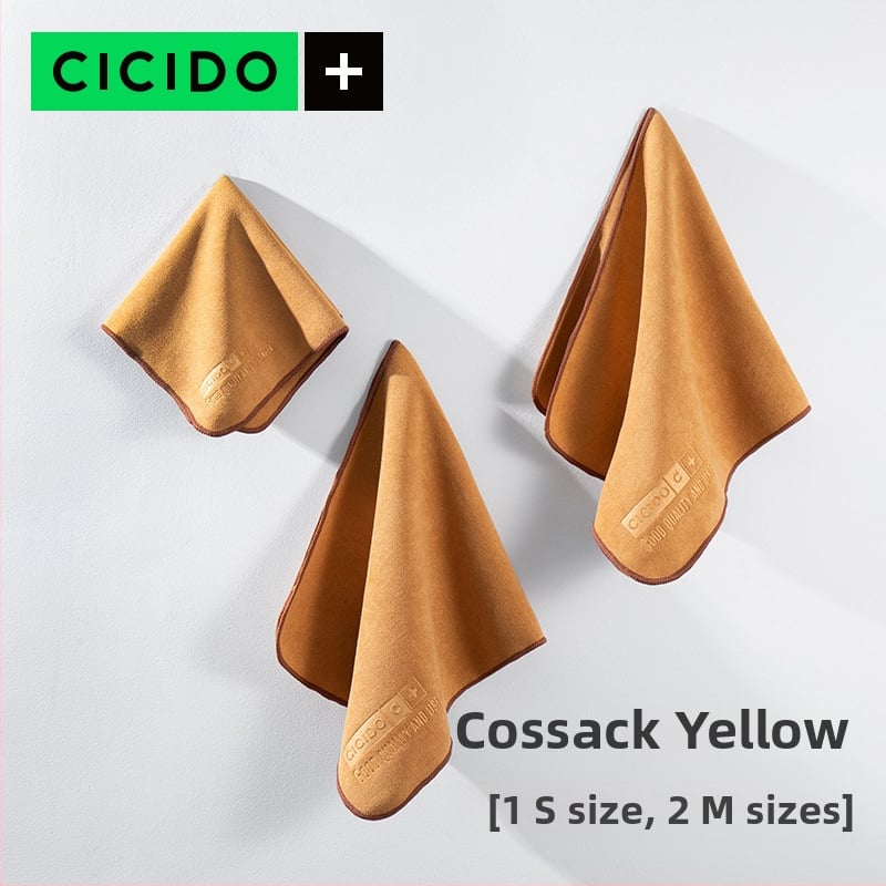 CICIDO/Xiduo superfīna šķiedras auto mazgāšanas dvielis, auto tīrīšanas lupatiņa, pielāgota apstrāde