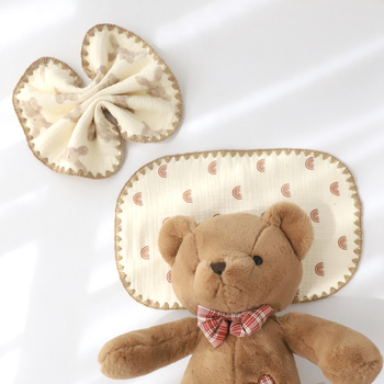 Naujagimių debesų pagalvė, formuota, animacinio stiliaus, medvilnė, tinkama 0–12 mėnesių naujagimiams