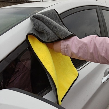 Auto tīrīšanas dvielis, daudzfunkcionāls šalle (Materiāls: 80% poliesters + 20% poliamīds; Svars: 150 g)