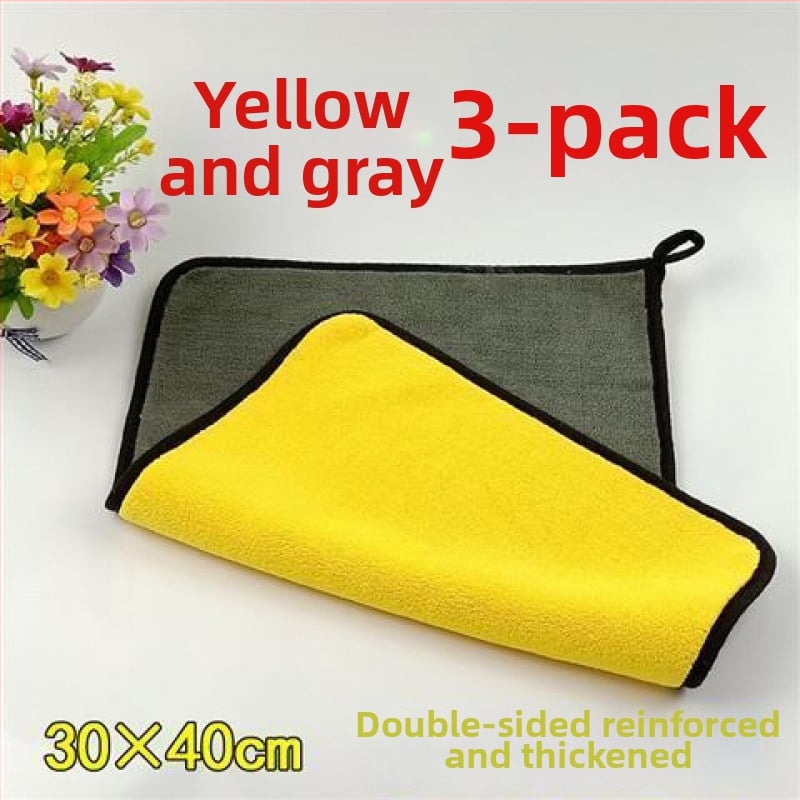 Auto tīrīšanas dvielis, daudzfunkcionāls šalle (Materiāls: 80% poliesters + 20% poliamīds; Svars: 150 g)