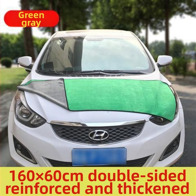 Auto tīrīšanas dvielis, daudzfunkcionāls šalle (Materiāls: 80% poliesters + 20% poliamīds; Svars: 150 g)