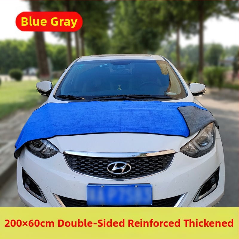 Auto tīrīšanas dvielis, daudzfunkcionāls šalle (Materiāls: 80% poliesters + 20% poliamīds; Svars: 150 g)