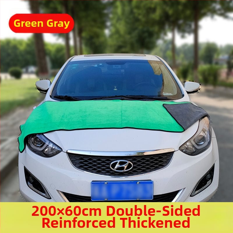 Auto tīrīšanas dvielis, daudzfunkcionāls šalle (Materiāls: 80% poliesters + 20% poliamīds; Svars: 150 g)