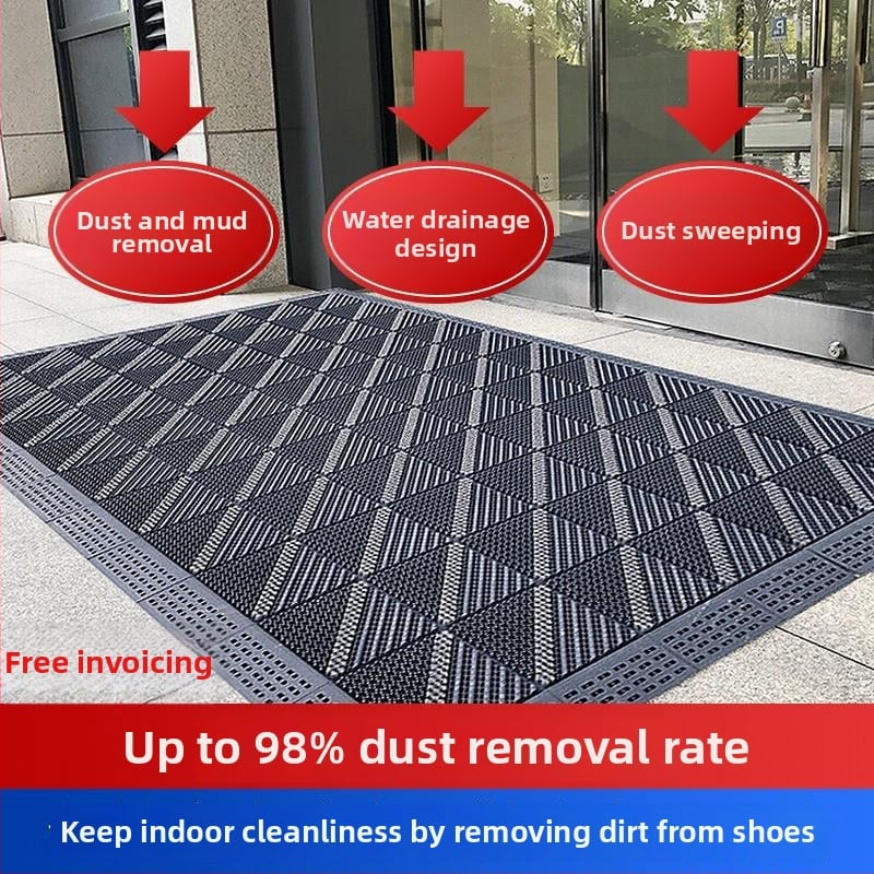 Vratna prostirka za komercijalnu i kućnu upotrebu, plastična, geometrijski uzorak, strojno tkanje, prilagodljiva (Proljeće 2021)