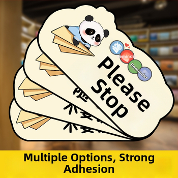 Akril falikép matrica – WC jel a fürdőszobában, rajzfilmszerű motívum, vízálló, 1 darab, modern minimalist stílusú, kereskedelmi helyiségekhez