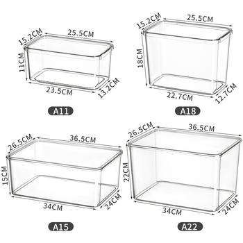 Drabužių laikymo dėžė su dangčiu, PET plastikas, 35 L, dulkių atspari, skirta apatinėms drabužiams ir kosmetikai