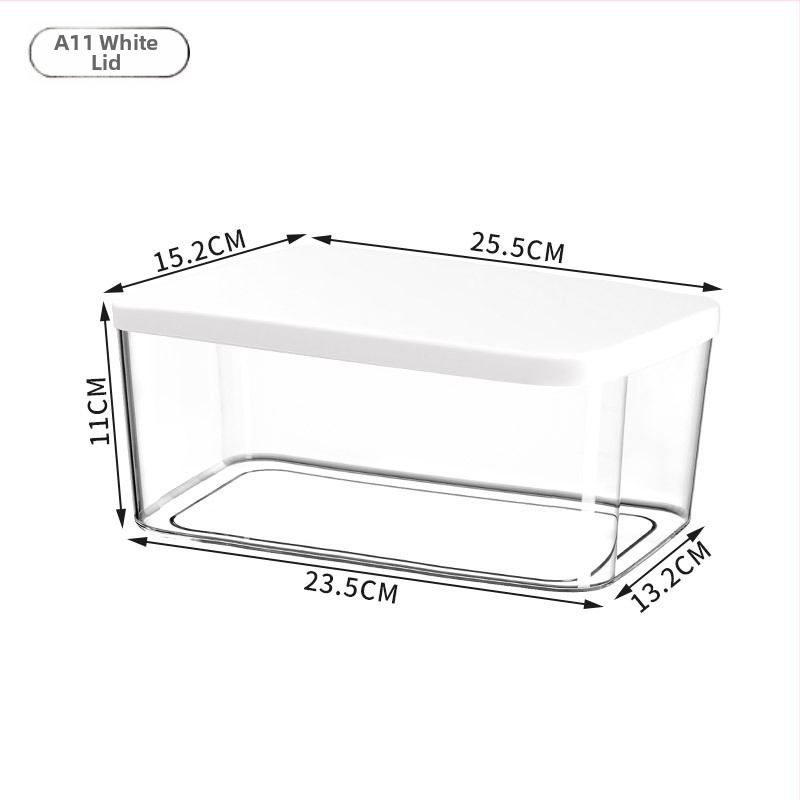 Drabužių laikymo dėžė su dangčiu, PET plastikas, 35 L, dulkių atspari, skirta apatinėms drabužiams ir kosmetikai