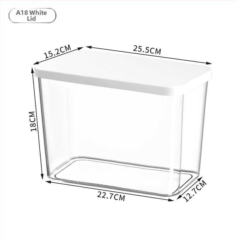 Drabužių laikymo dėžė su dangčiu, PET plastikas, 35 L, dulkių atspari, skirta apatinėms drabužiams ir kosmetikai