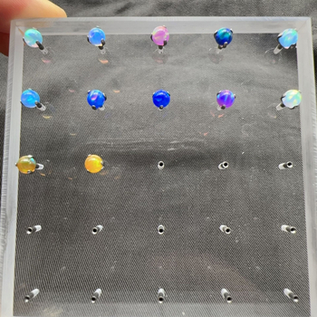 Lip nails za kosti uha – titanijeva zlitina, polirano, geometrijski stil, unisex