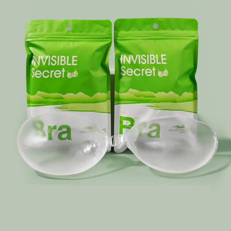 Силиконов патч за бюст, водоустойчив, удебелен повдигащ ефект, невидим и оформящ, предотвратява разширяването навън, за плуване и рокли с презрамки