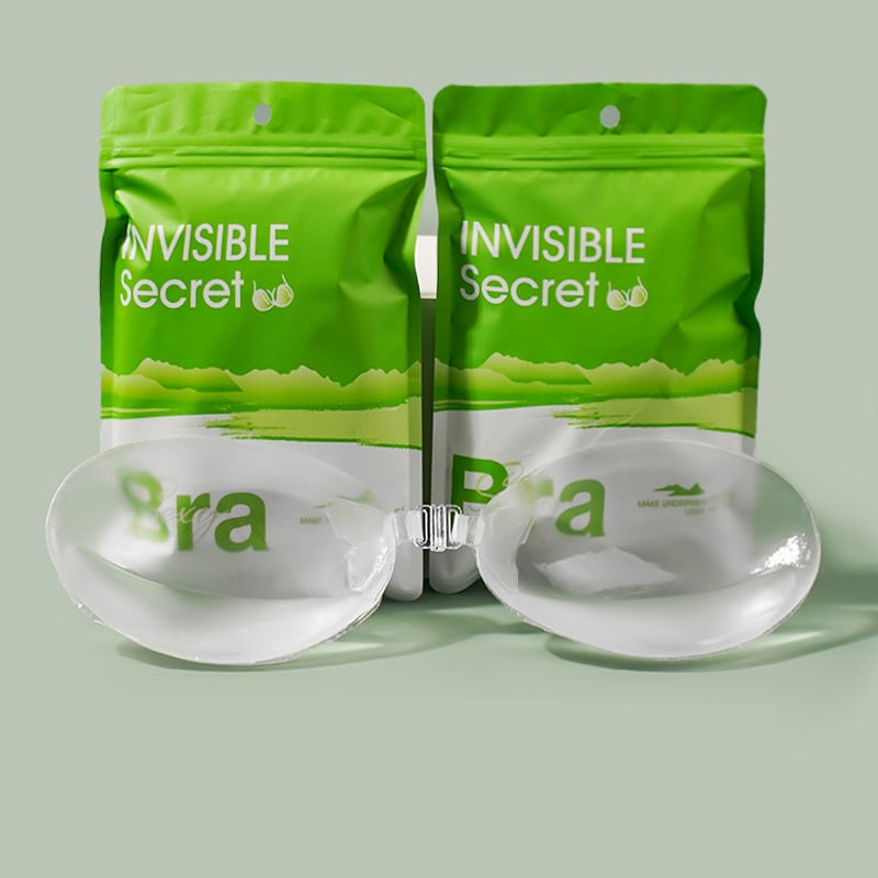 Силиконов патч за бюст, водоустойчив, удебелен повдигащ ефект, невидим и оформящ, предотвратява разширяването навън, за плуване и рокли с презрамки