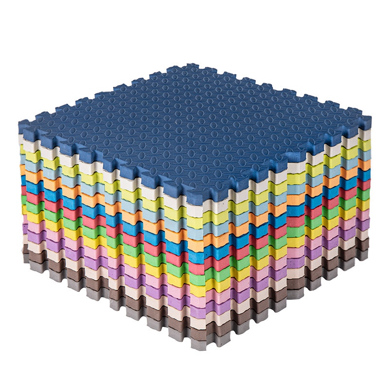 Interlocking EVA putų kilimėlis kūdikių šliaužimui – lapų raštas, skalbiamas, atsparus smūgiams, garso izoliacija