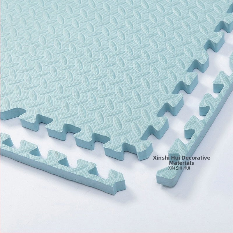 Interlocking EVA putų kilimėlis kūdikių šliaužimui – lapų raštas, skalbiamas, atsparus smūgiams, garso izoliacija