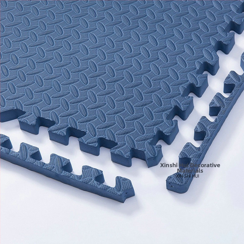 Interlocking EVA putų kilimėlis kūdikių šliaužimui – lapų raštas, skalbiamas, atsparus smūgiams, garso izoliacija