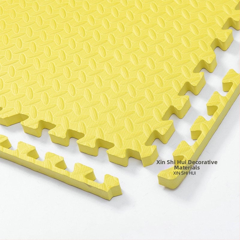 Interlocking EVA putų kilimėlis kūdikių šliaužimui – lapų raštas, skalbiamas, atsparus smūgiams, garso izoliacija