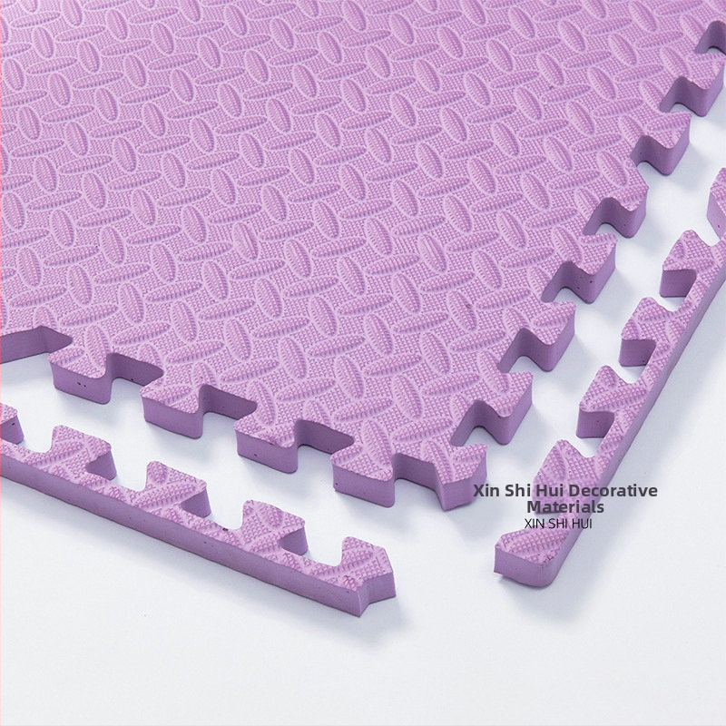 Interlocking EVA putų kilimėlis kūdikių šliaužimui – lapų raštas, skalbiamas, atsparus smūgiams, garso izoliacija