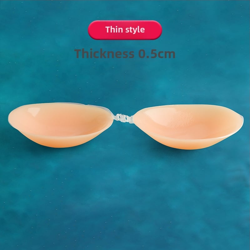 MBGB Szilikon Mellpárnák – láthatatlan, gyűjtő hatású, vékony, kör alakú mellbimbó formája, fényes felület