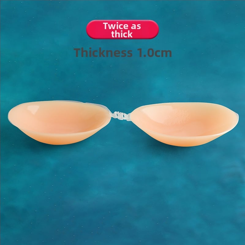 MBGB Szilikon Mellpárnák – láthatatlan, gyűjtő hatású, vékony, kör alakú mellbimbó formája, fényes felület