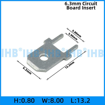 PCB plākšņu ievietojumi; izliektas formas pozicionēšana ar zvaigznes/flag veida izskatu; misiņš ar tinētu pārklājumu; 1000 gab