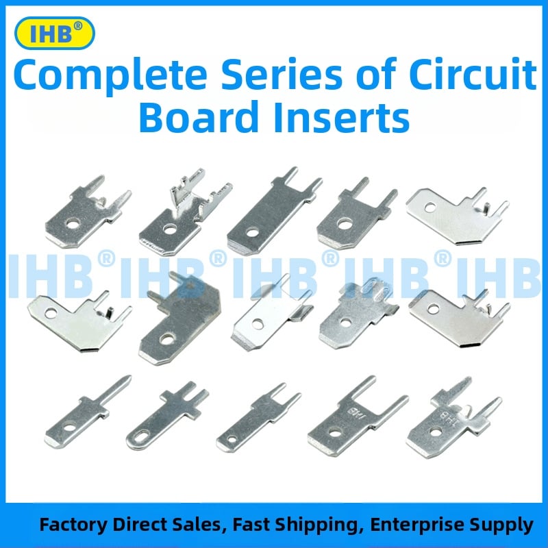 PCB plākšņu ievietojumi; izliektas formas pozicionēšana ar zvaigznes/flag veida izskatu; misiņš ar tinētu pārklājumu; 1000 gab