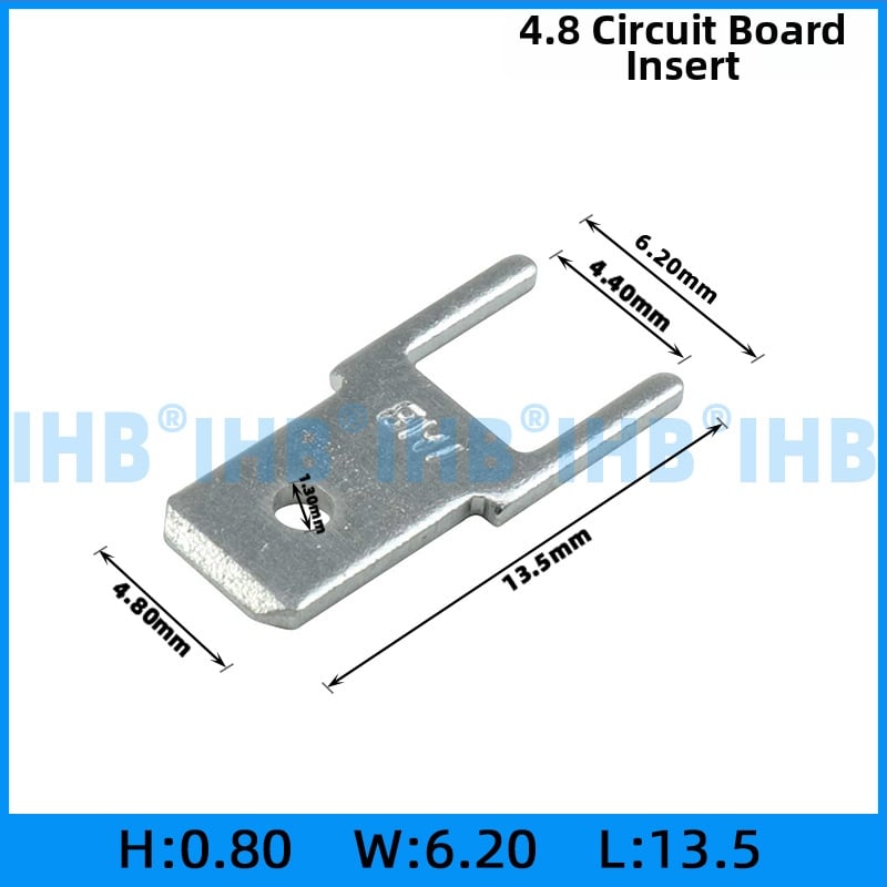PCB plākšņu ievietojumi; izliektas formas pozicionēšana ar zvaigznes/flag veida izskatu; misiņš ar tinētu pārklājumu; 1000 gab