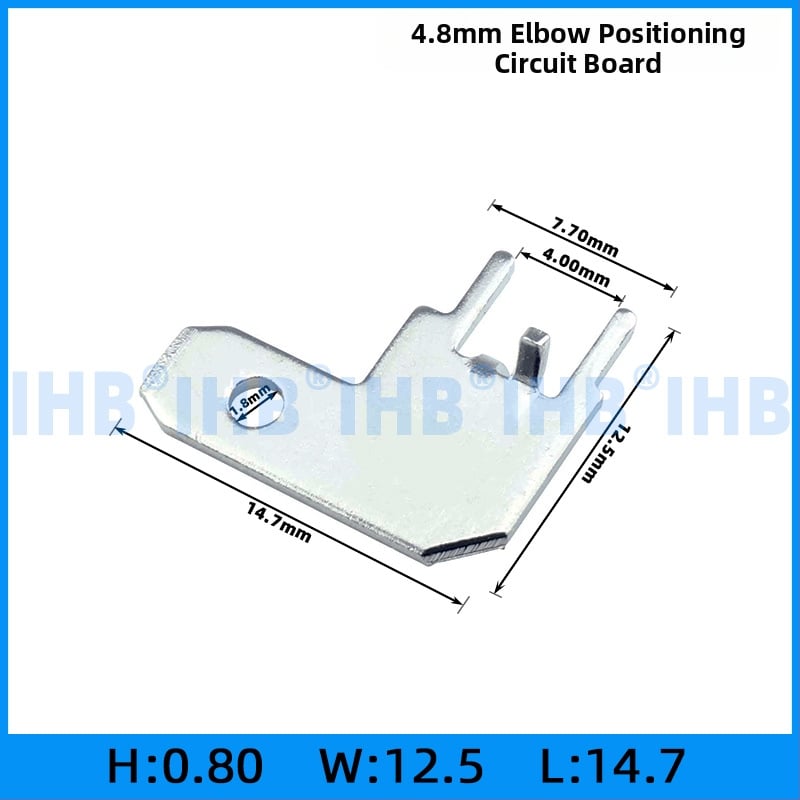 PCB plākšņu ievietojumi; izliektas formas pozicionēšana ar zvaigznes/flag veida izskatu; misiņš ar tinētu pārklājumu; 1000 gab