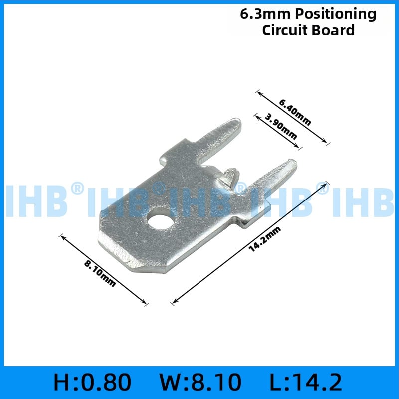 PCB plākšņu ievietojumi; izliektas formas pozicionēšana ar zvaigznes/flag veida izskatu; misiņš ar tinētu pārklājumu; 1000 gab