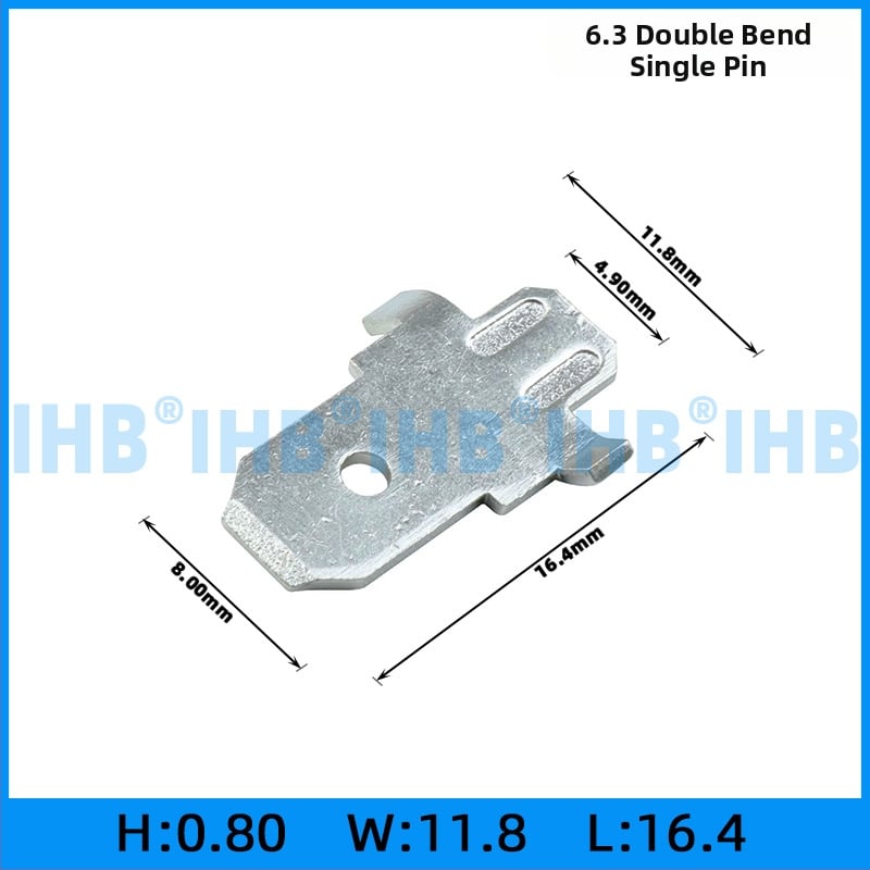 PCB plākšņu ievietojumi; izliektas formas pozicionēšana ar zvaigznes/flag veida izskatu; misiņš ar tinētu pārklājumu; 1000 gab