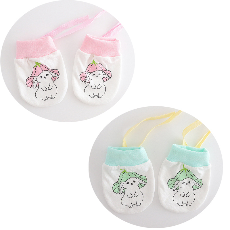 Zīdaiņu plaukstas aizsargājošās cimdi – apģērba cimdi 0–1 gadu vecumam, saglabā siltumu, pavasara 2025 izlaišana, zēniem