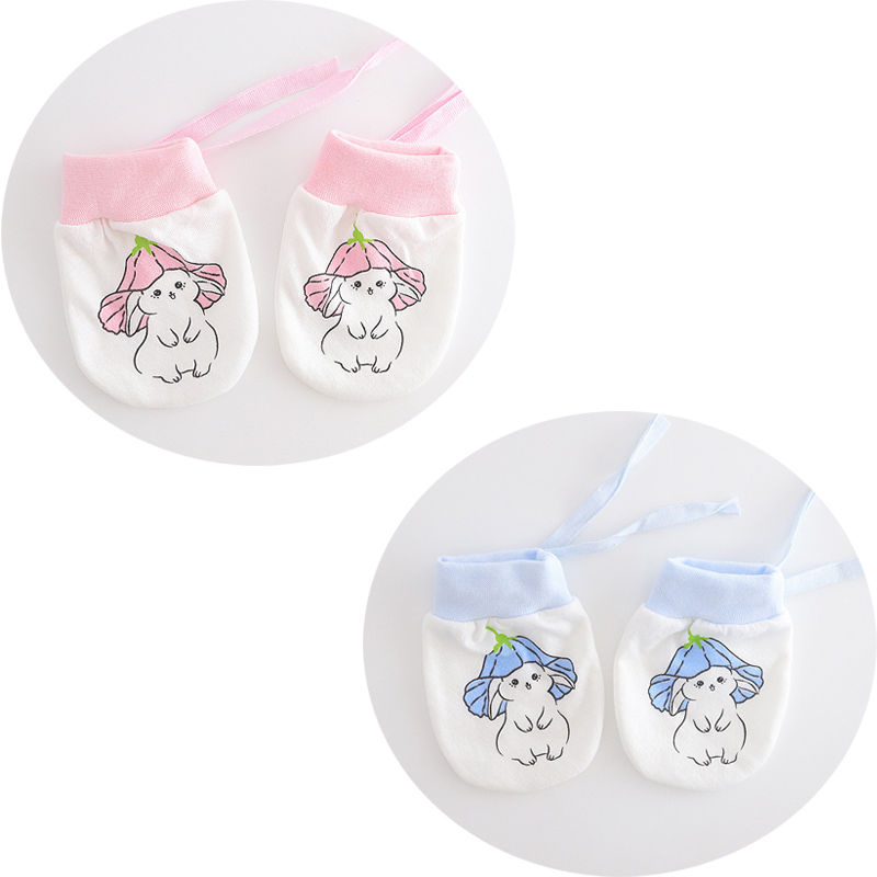 Zīdaiņu plaukstas aizsargājošās cimdi – apģērba cimdi 0–1 gadu vecumam, saglabā siltumu, pavasara 2025 izlaišana, zēniem