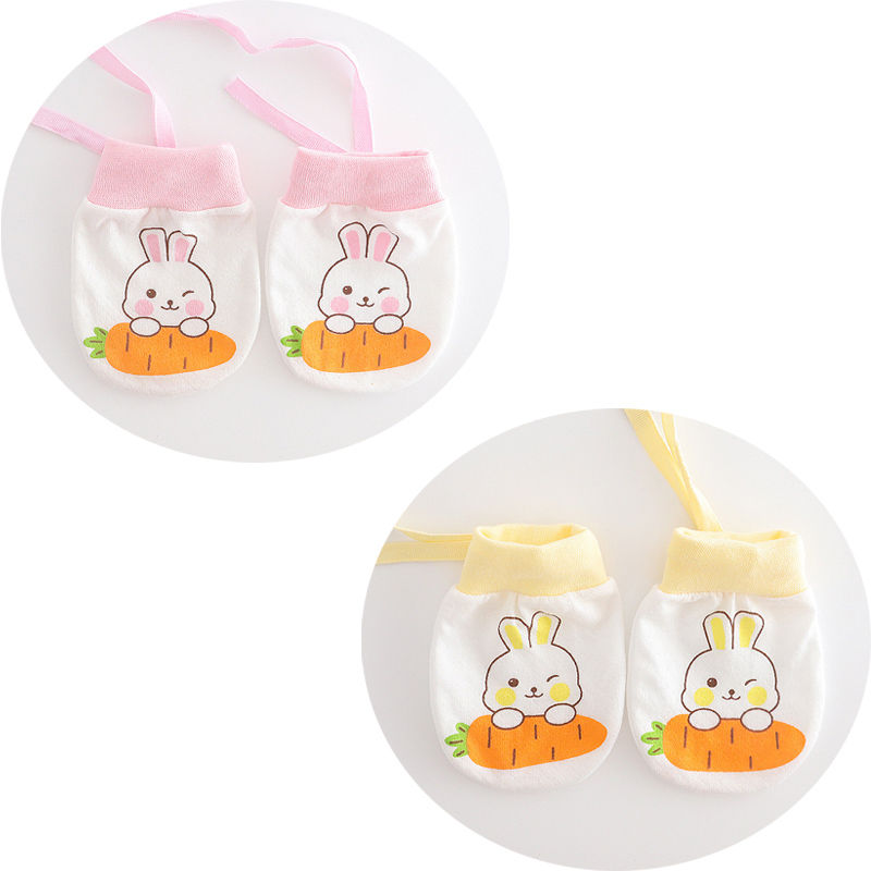 Zīdaiņu plaukstas aizsargājošās cimdi – apģērba cimdi 0–1 gadu vecumam, saglabā siltumu, pavasara 2025 izlaišana, zēniem