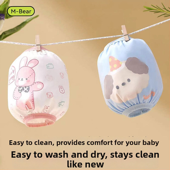 Bērnu ūdensizturīgi roku pārvalki - visas sezonas (ziema/pavasaris/rudens), karikatūru raksts, poliesterā šķiedra, vecuma grupa 1–13 gadi, zīmols Wavelet Elephant